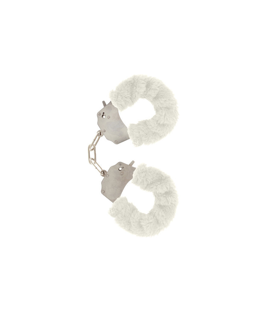 TOYJOY - FURRY FUN CUFFS BONDAGE WEISS