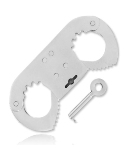 METAL HARD - THUMB CUFF METAL FINGER HANDCUFFS