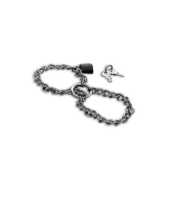 METAL HARD - ESPOSAS CON CADENA DE ACERO INOX.