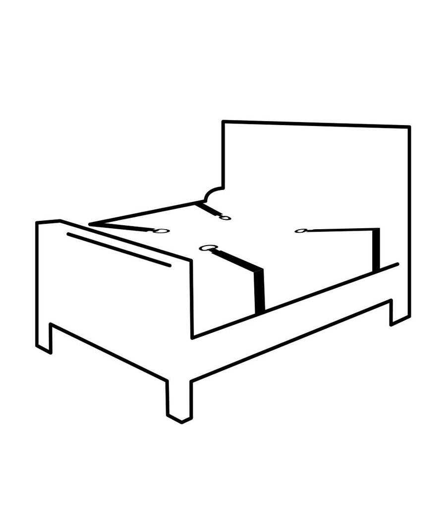 DARKNESS - SET CRAVATTE DA LETTO