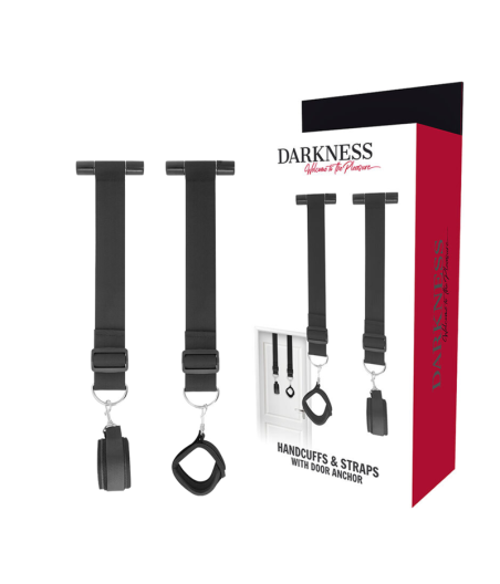 DARKNESS - BONDAGE-TÜR-HANDSCHELLEN