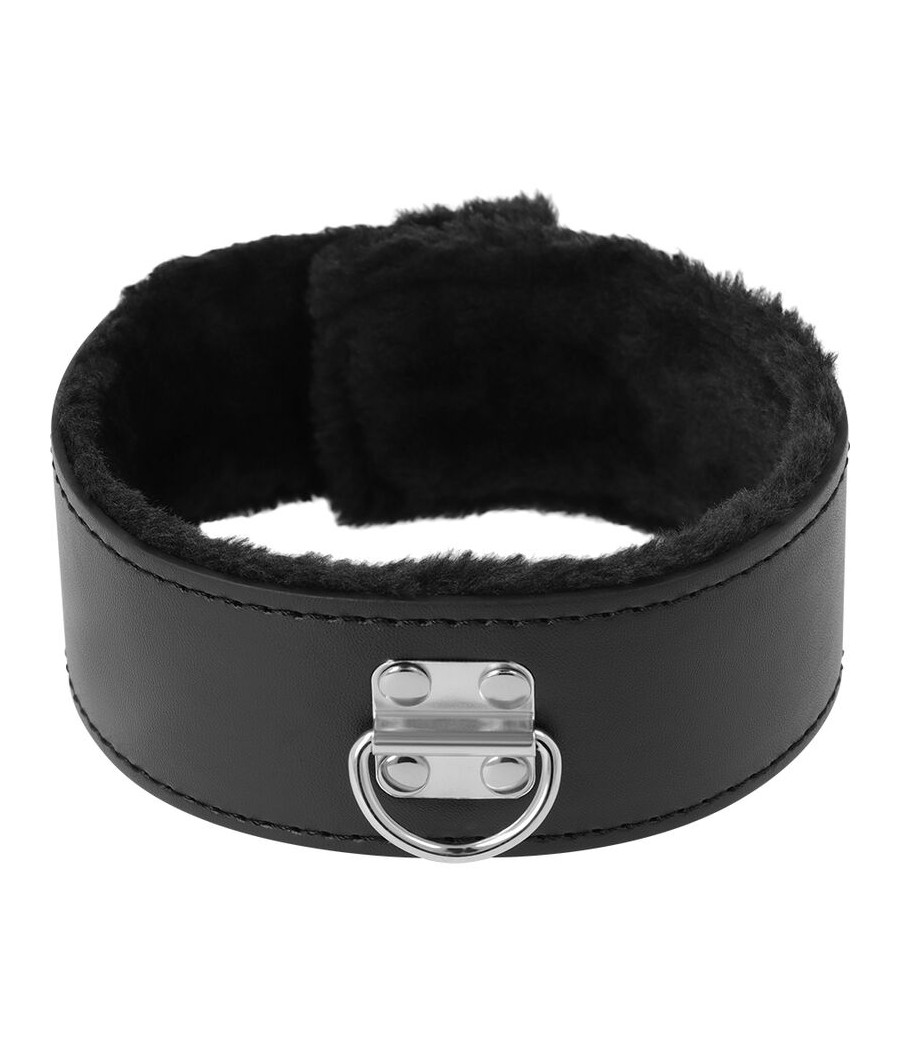 DARKNESS - COLLAR FORRADO CON CADENA TITANIUM