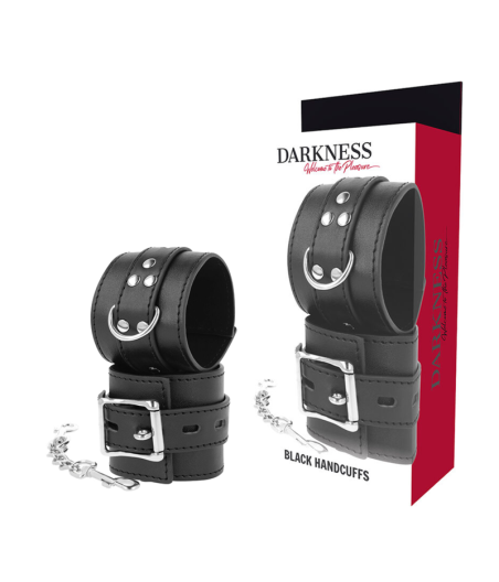 DARKNESS - MANETTE IN PELLE NERA