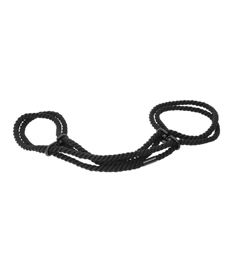 DARKNESS - MENOTTES EN CORDE OU MENOTTES DE CHEVILLE 100% COTON