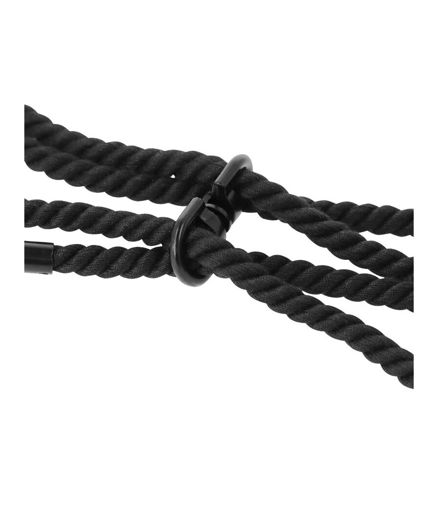 DARKNESS - MENOTTES EN CORDE OU MENOTTES DE CHEVILLE 100% COTON