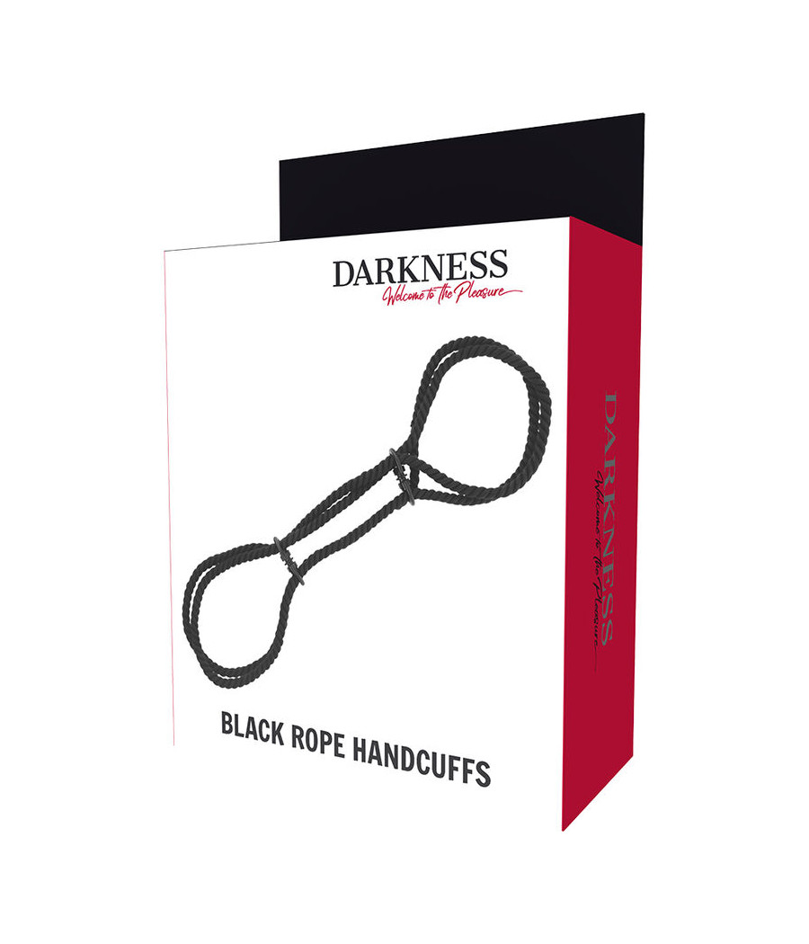 DARKNESS - HANDSCHELLEN ODER KNÖCHEL-HANDSCHELLEN AUS 100 % BAUMWOLLE