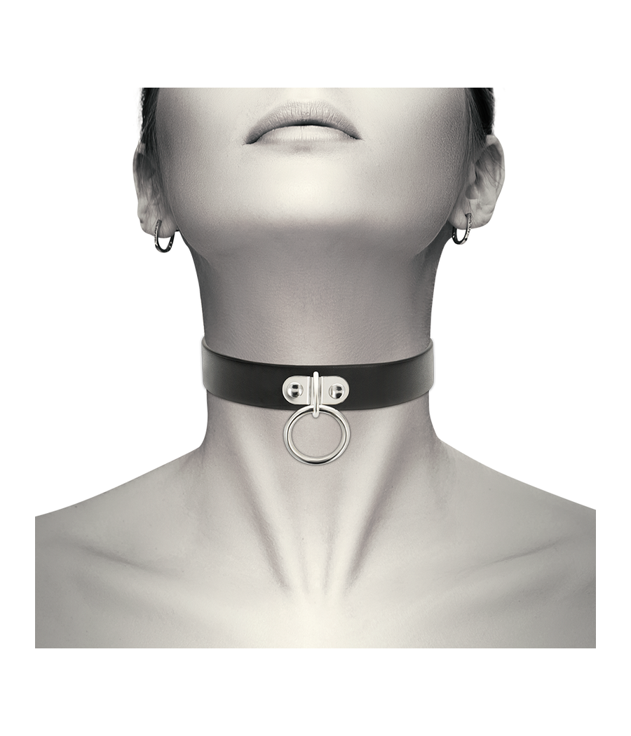 COQUETTE CHIC DESIRE - HALSKETTE AUS VEGANEM LEDER FETISCH-ACCESSOIRE