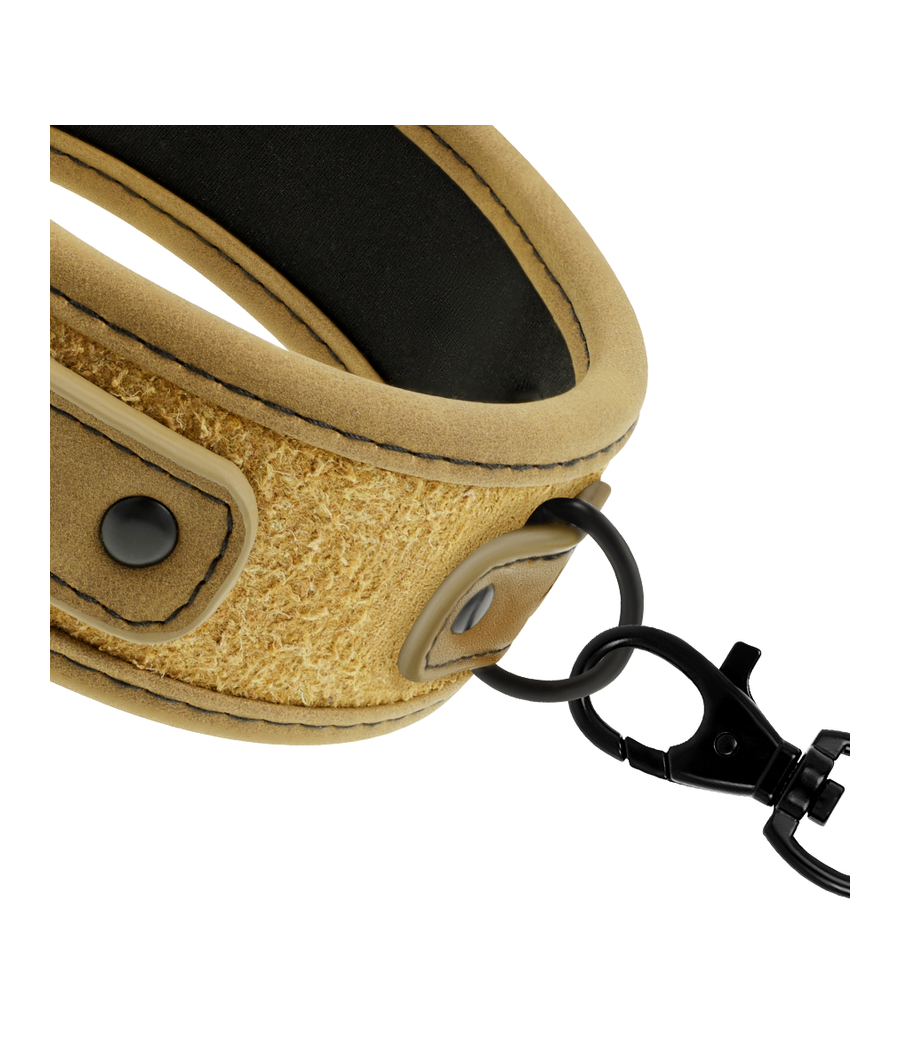 FETISH SUBMISSIVE ORIGIN - COLAR DE CORRENTE COM FORRO DE NEOPRENE