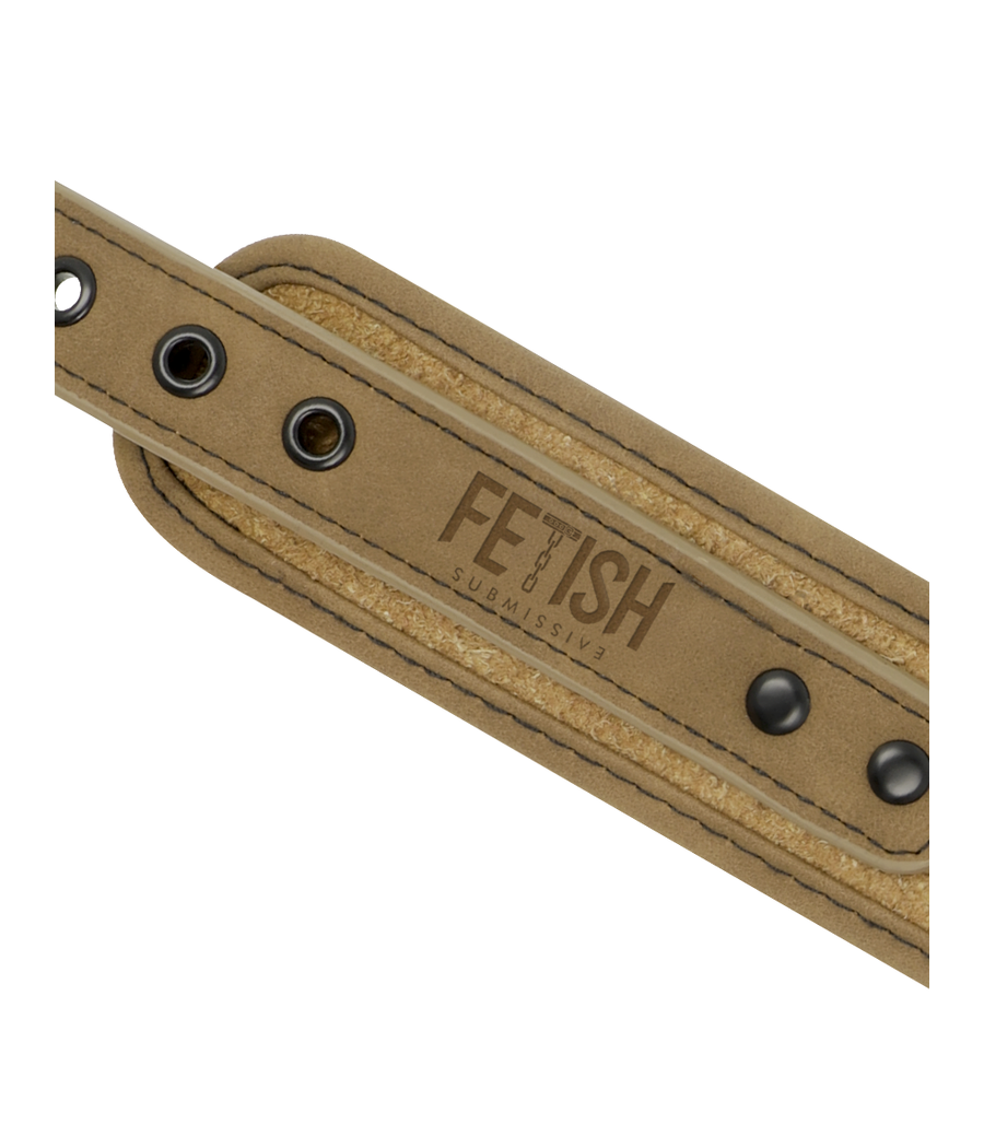 FETISH SUBMISSIVE ORIGIN - COLAR DE CORRENTE COM FORRO DE NEOPRENE