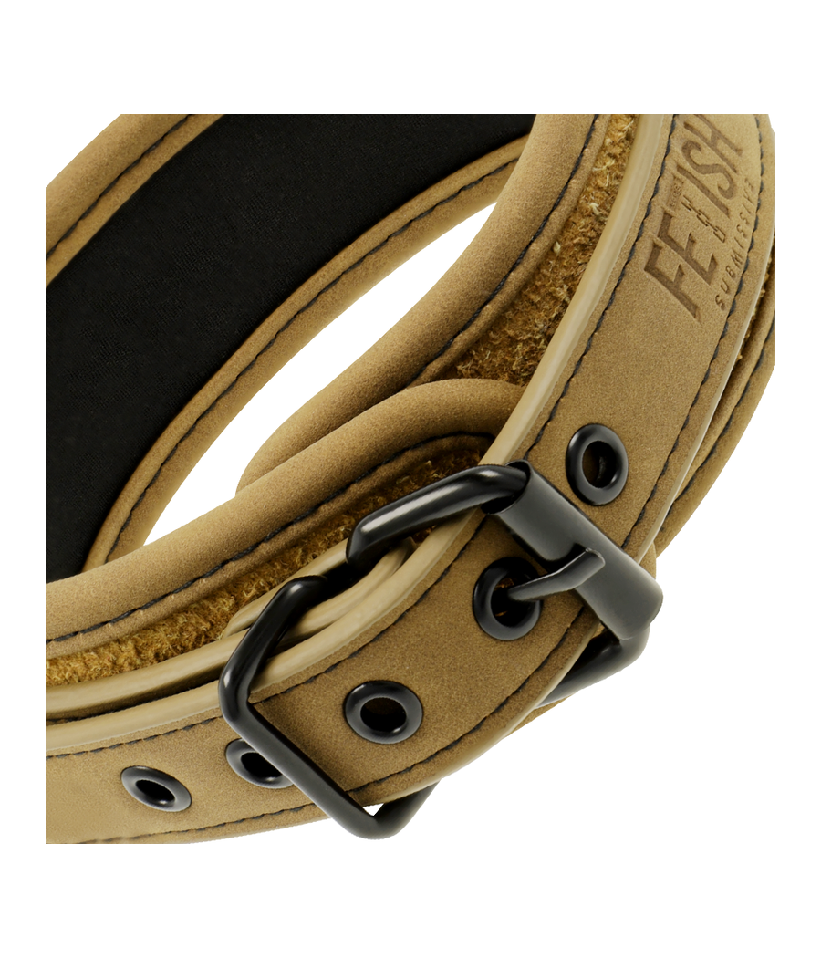 FETISH SUBMISSIVE ORIGIN - COLAR DE CORRENTE COM FORRO DE NEOPRENE