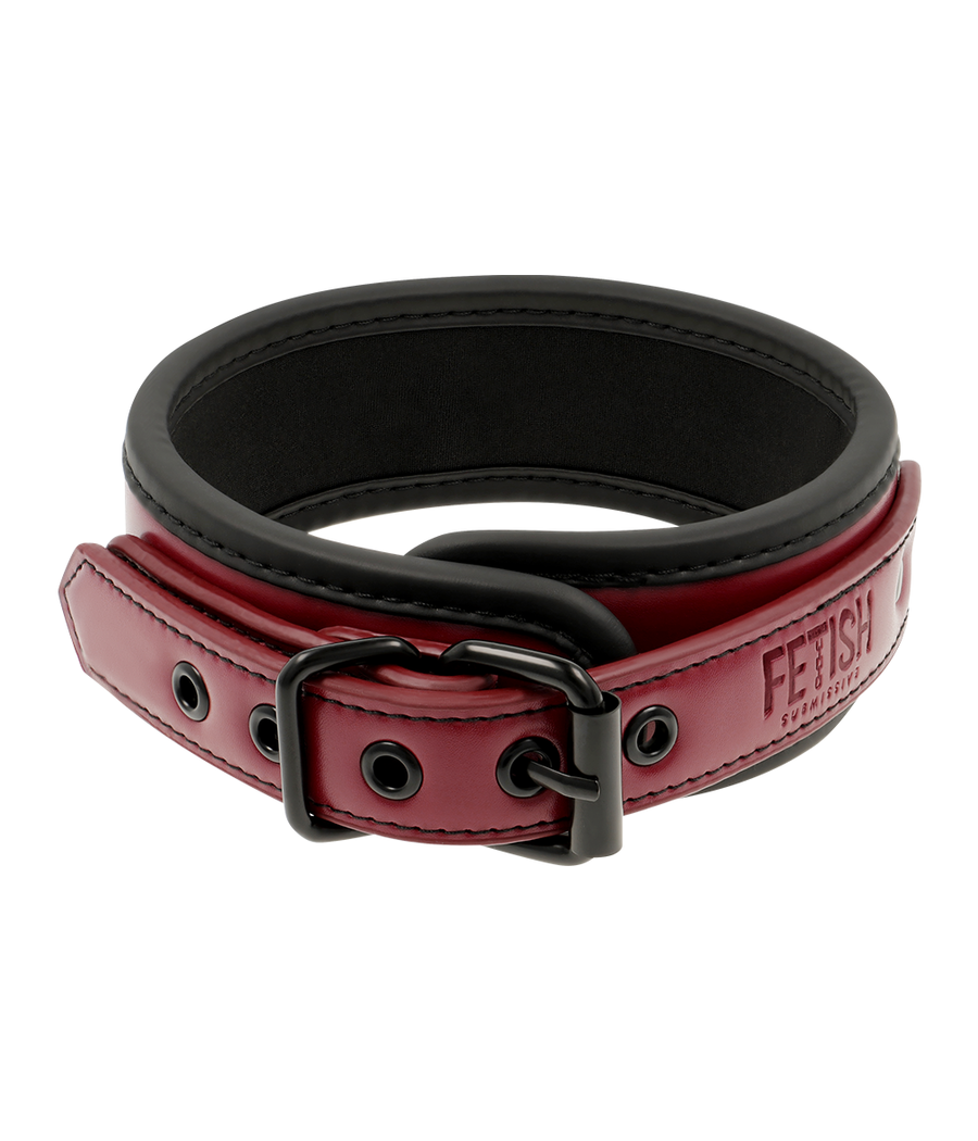 FETISH SUBMISSIVE DARK ROOM - COLAR DE CORRENTE COM FORRO DE NEOPRENE