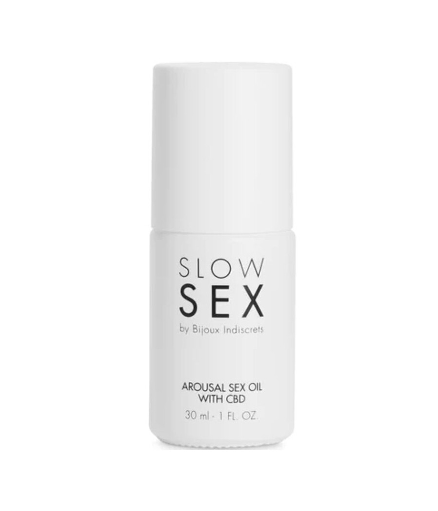BIJOUX - SLOW SEX SEXUAL MASSAGE OIL WITH CBD 30 ML
