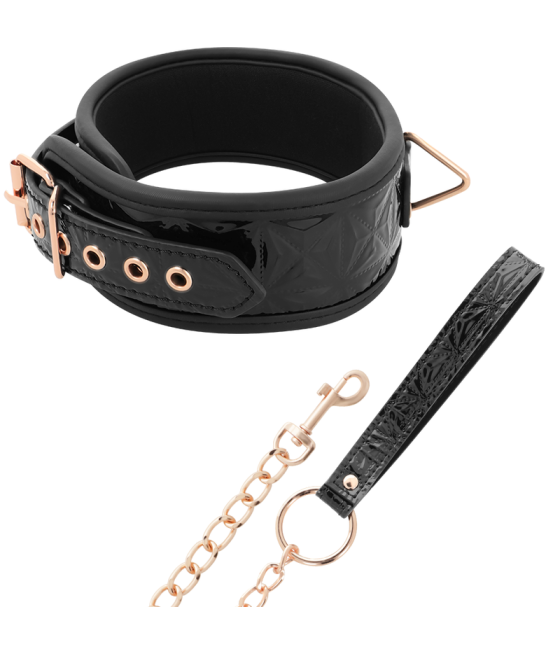 BEGME - BLACK EDITION PREMIUM COLLARE IN PELLE VEGANA