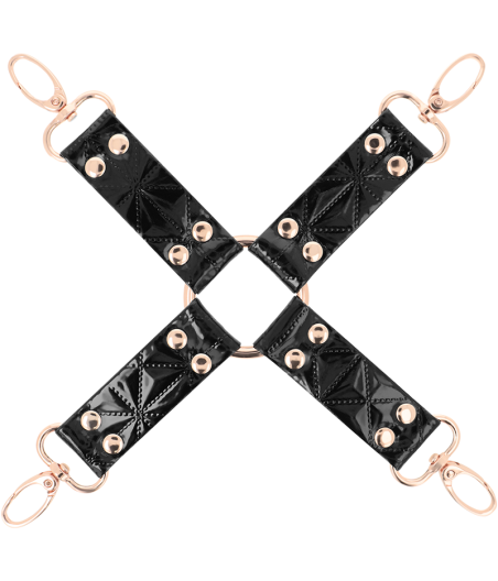 BEGME - BLACK EDITION HOG TIE DE COURO VEGANO