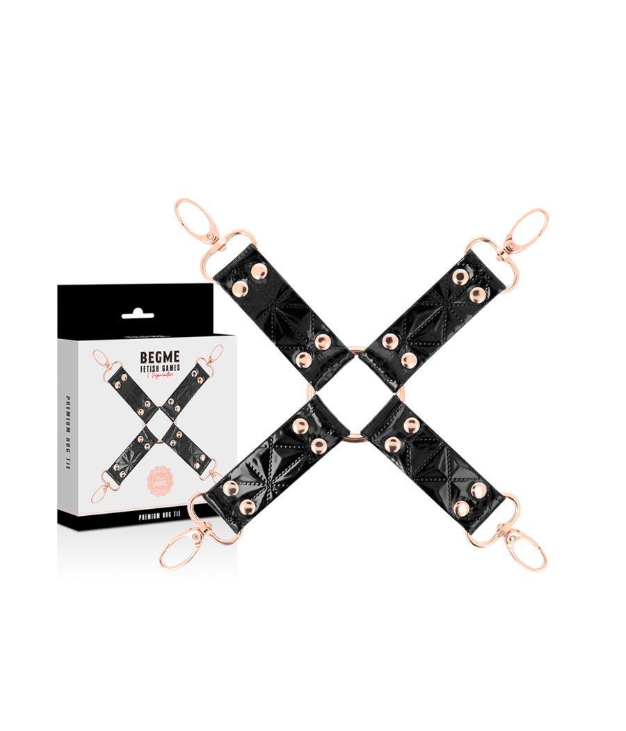 BEGME - BLACK EDITION VEGAN LEATHER HOG TIE