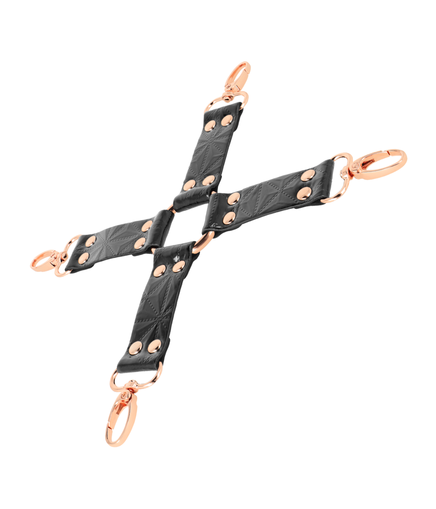 BEGME - BLACK EDITION HOG TIE IN PELLE VEGAN