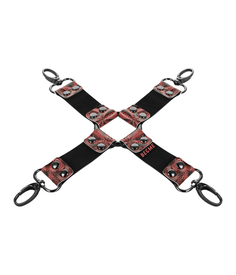 BEGME - RED EDITION PREMIUM VEGANES LEDER-SCHWEINEKRAWATTE