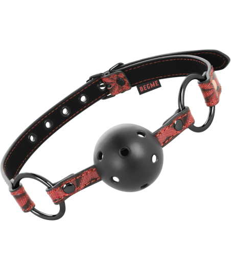 BEGME - RED EDITION MORDAZA CUERO VEGANO