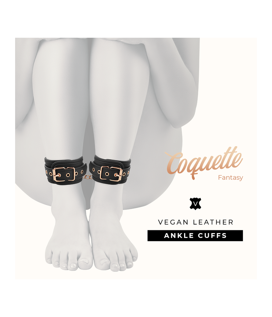 COQUETTE CHIC DESIRE - FANTASY ANKLE CUFFS WITH NEOPRENE LINING