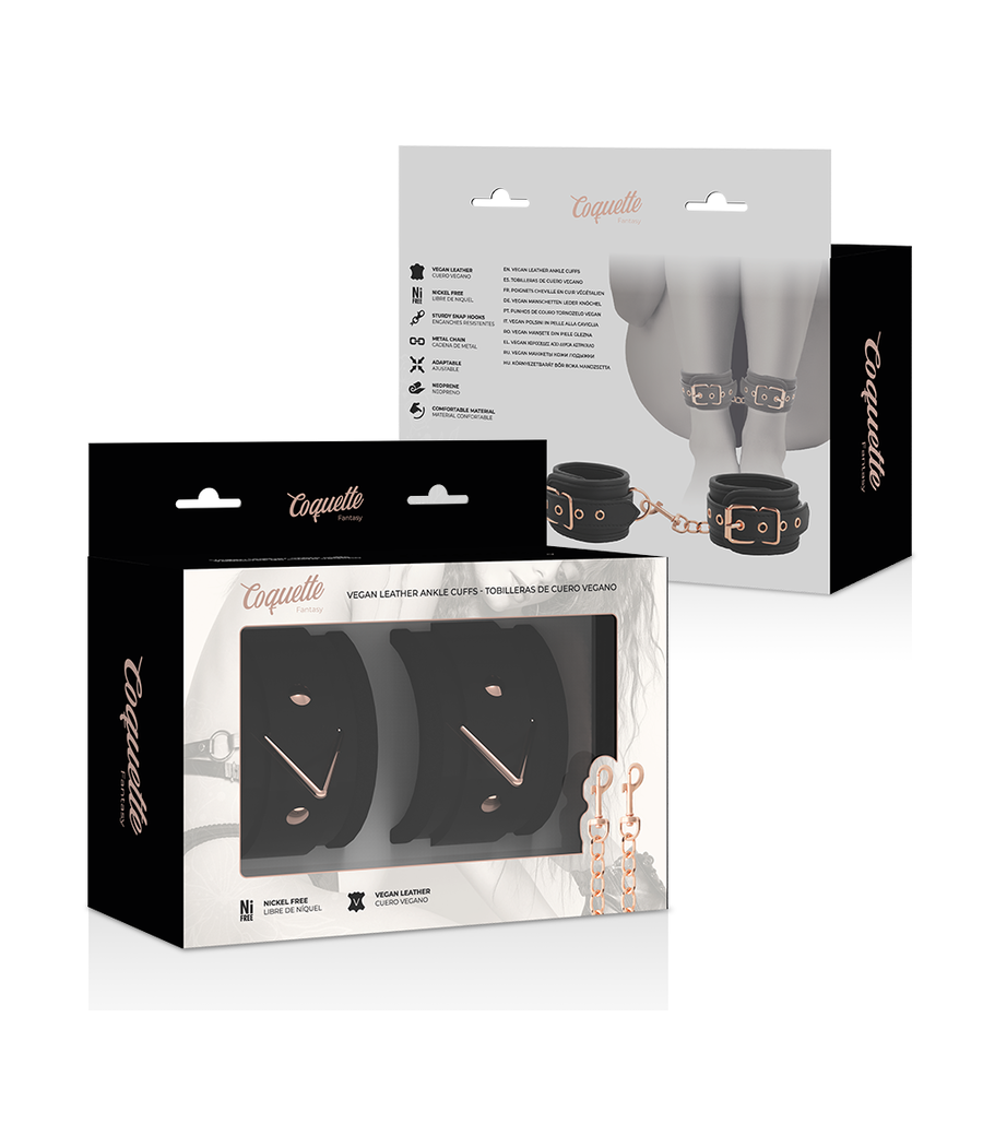 COQUETTE CHIC DESIRE - FANTASY-KNÖCHEL-MANSCHETTEN MIT NEOPRENFUTTER