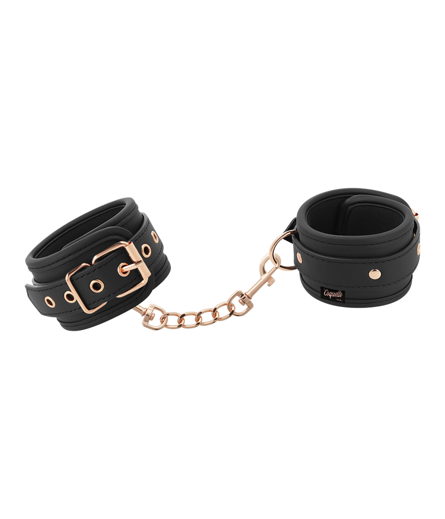 COQUETTE CHIC DESIRE - FANTASY VEGAN LEATHER HANDCUFFS