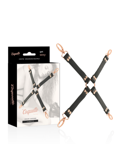 COQUETTE CHIC DESIRE - FANTASY HOG TIE VEGANES LEDER