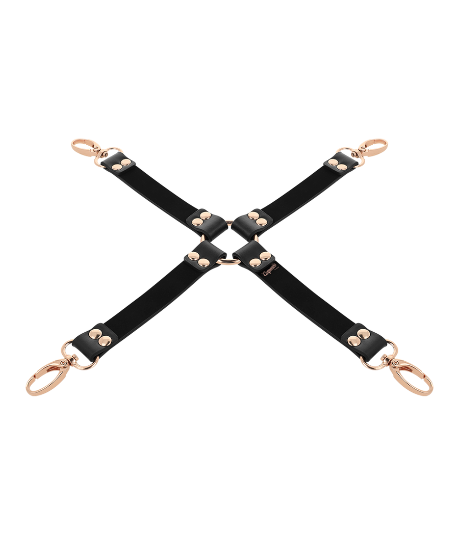 COQUETTE CHIC DESIRE - CRAVATE DE PORC FANTAISIE EN CUIR VÉGÉTAL