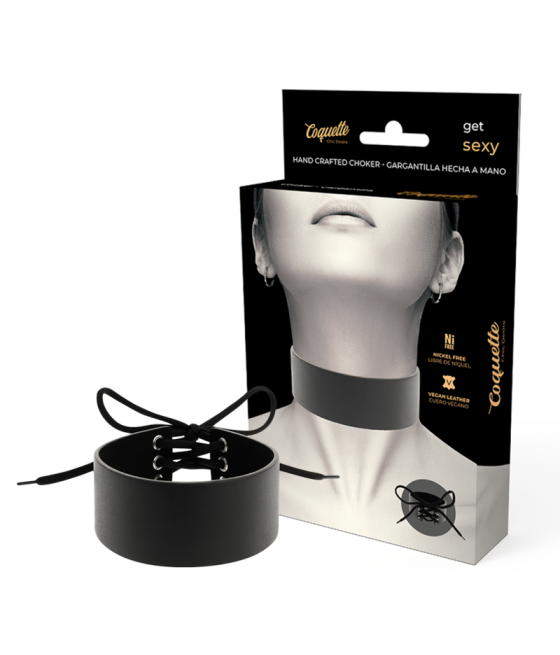 COQUETTE CHIC DESIRE - VEGANES LEDER-HALSBAND