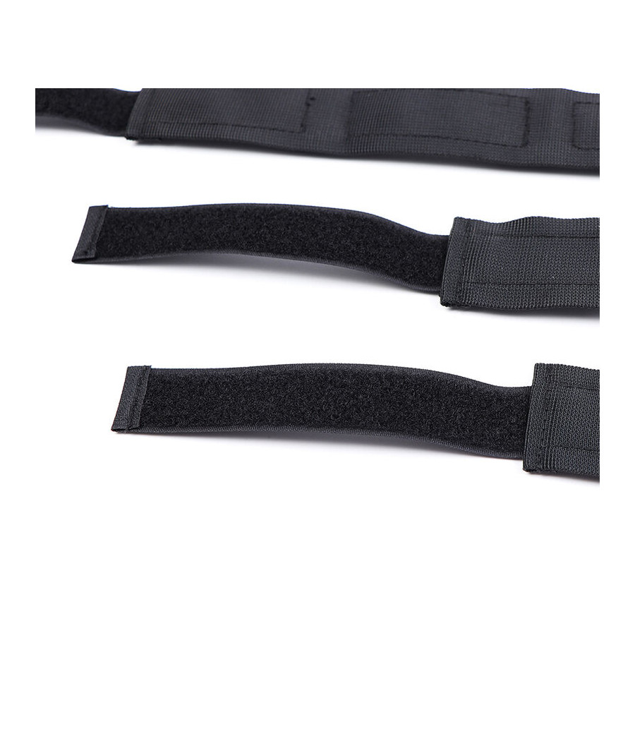 OHMAMA FETISH - NYLON HANDCUFFS AND COLLAR