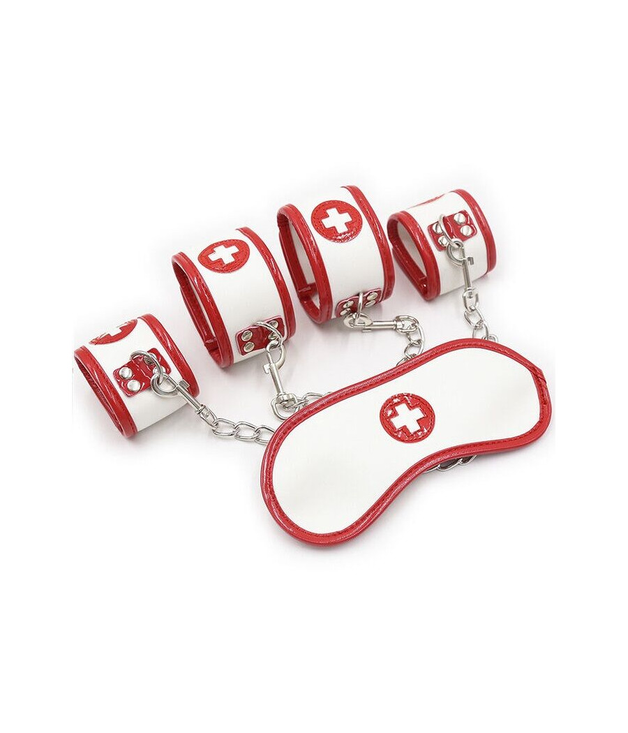 OHMAMA FETICHE - MINI CONJUNTO 3 PEÇAS ENFERMEIRA