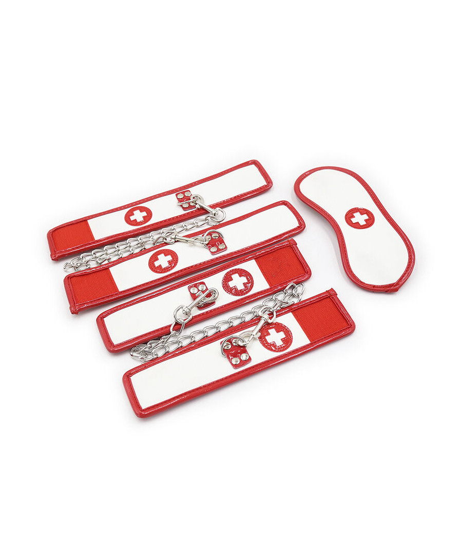 OHMAMA FETICHE - MINI CONJUNTO 3 PEÇAS ENFERMEIRA