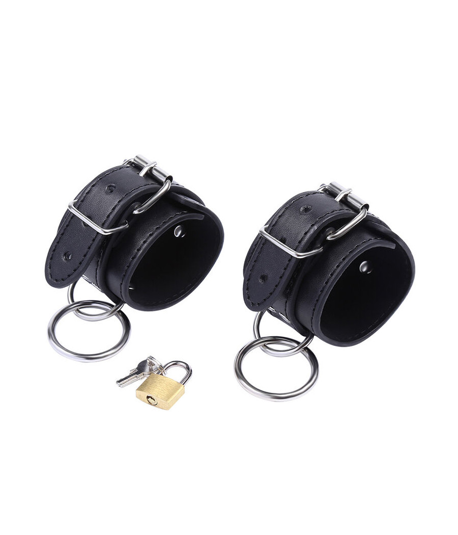 OHMAMA FETISH - O-RING LOCKED WRIST RESTRAINTS