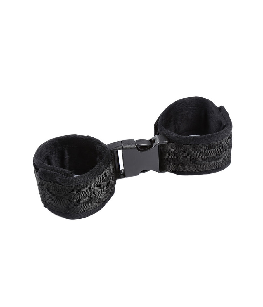 OHMAMA FETISH - HOOK AND LOOP FASTENER NYLON WRIST RESTRAINTS