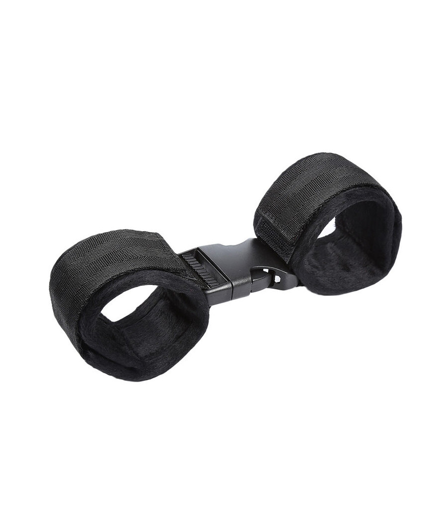 OHMAMA FETISH - HOOK AND LOOP FASTENER NYLON WRIST RESTRAINTS