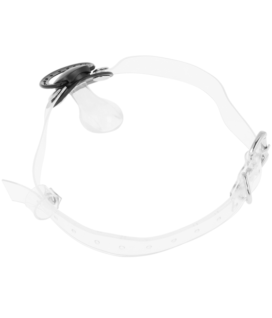 MORDAÇA TRANSPARENTE PARA CHUPETA OHMAMA FETICHE