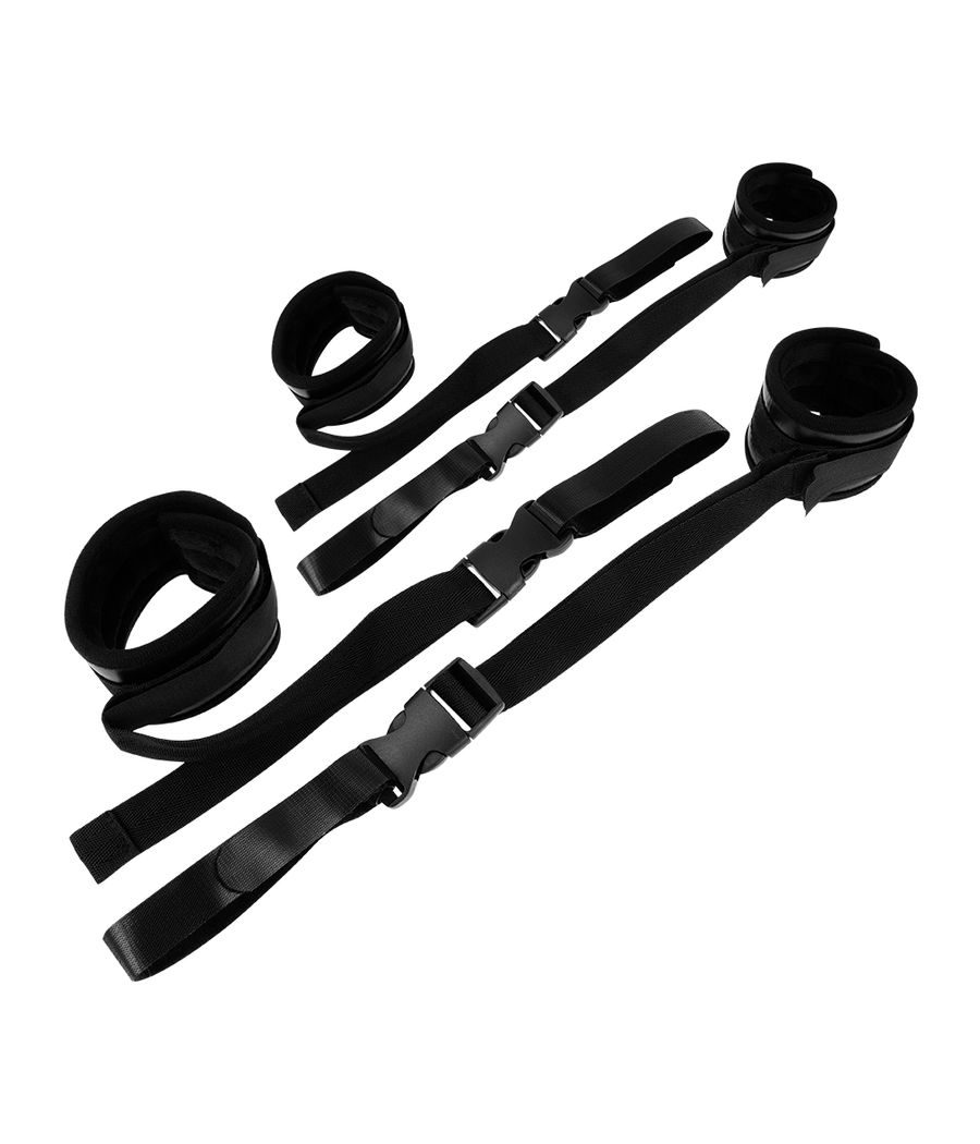 MANETTE DI CONTENIMENTO OHMAMA FETISH IN NYLON E VELCRO