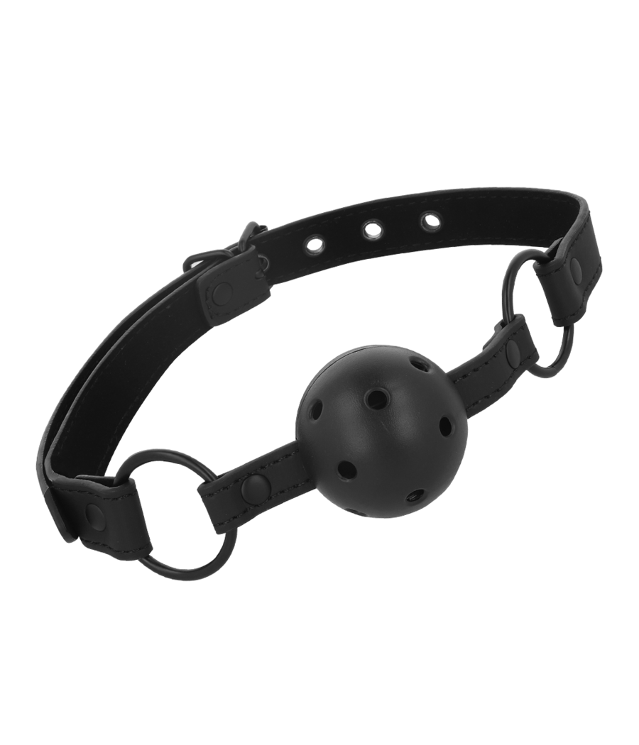 INTENSE - FETISH VEGAN LEATHER BALL GAG