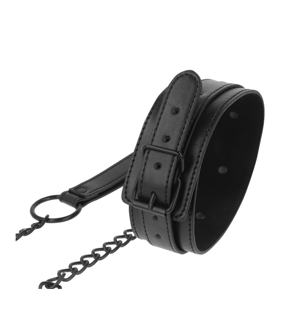 INTENSE - FETISH COLLAR DE CUERO VEGANO