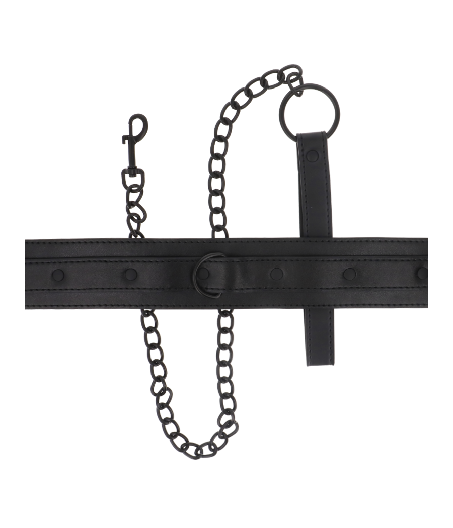INTENSE - FETISH COLLAR DE CUERO VEGANO