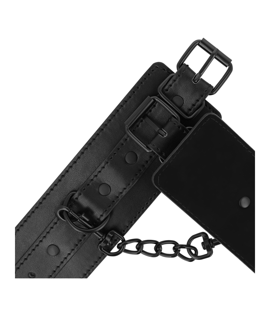 INTENSE - FETISH VEGAN LEATHER HANDCUFFS