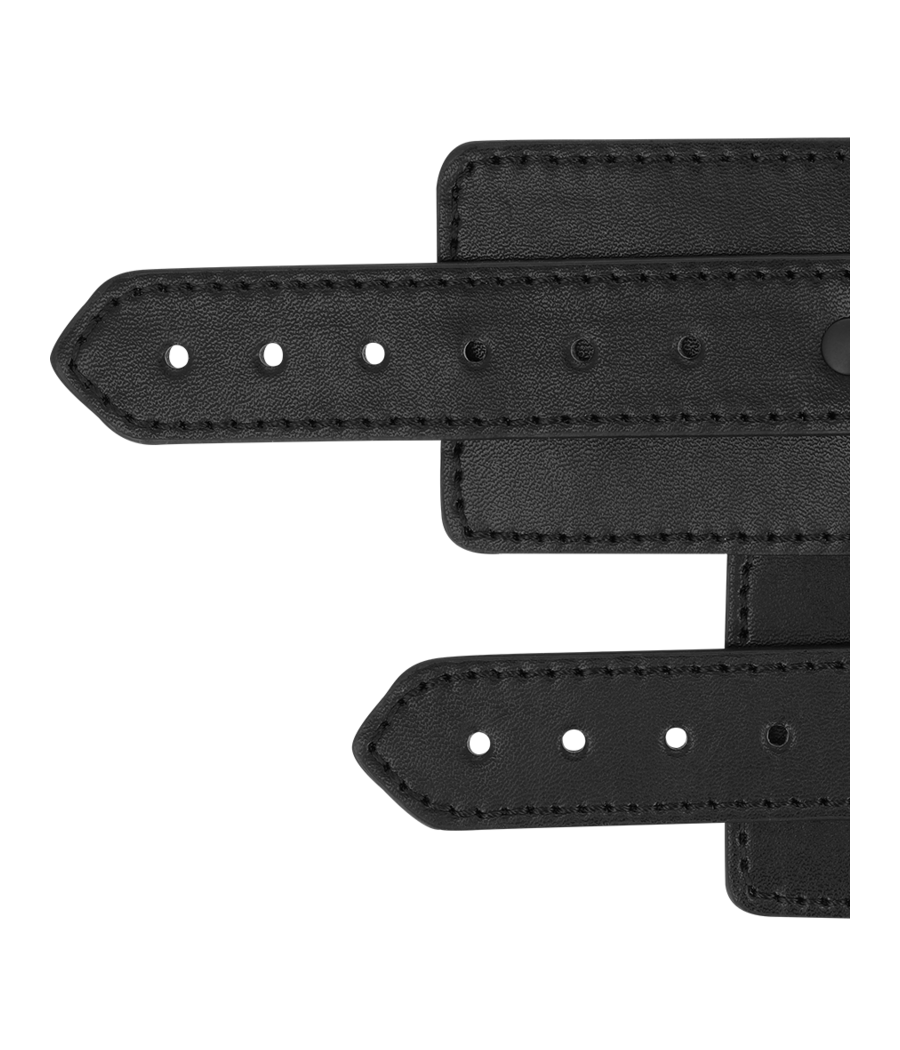 INTENSE - FETISH VEGAN LEATHER HANDCUFFS