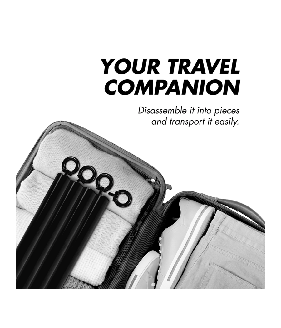 FETISH SUBMISSIVE BONDAGE - BARRA SEPARADORA AJUSTABLE 4 PIEZAS