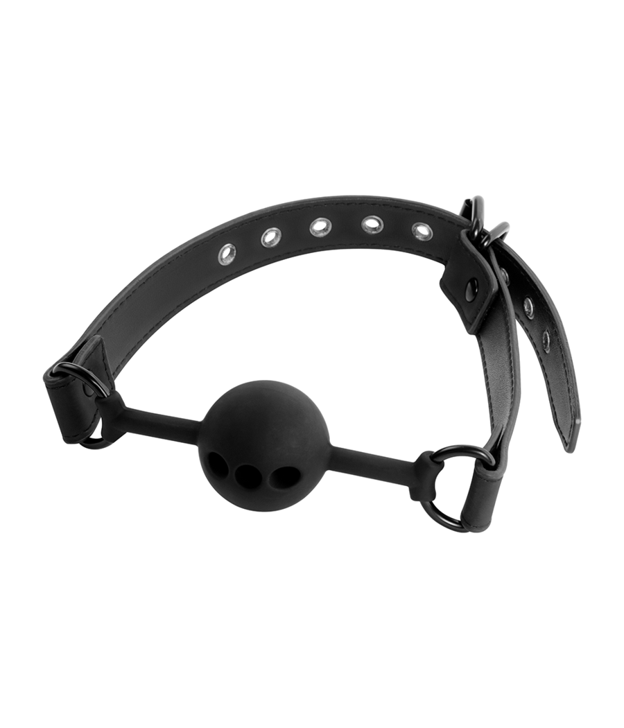 FETISH SUBMISSIVE BONDAGE - BALL GAG IN SILICONE TRASPIRANTE