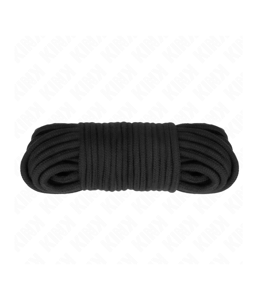 KINK - CORDE EN COTON 20 MÈTRES NOIR