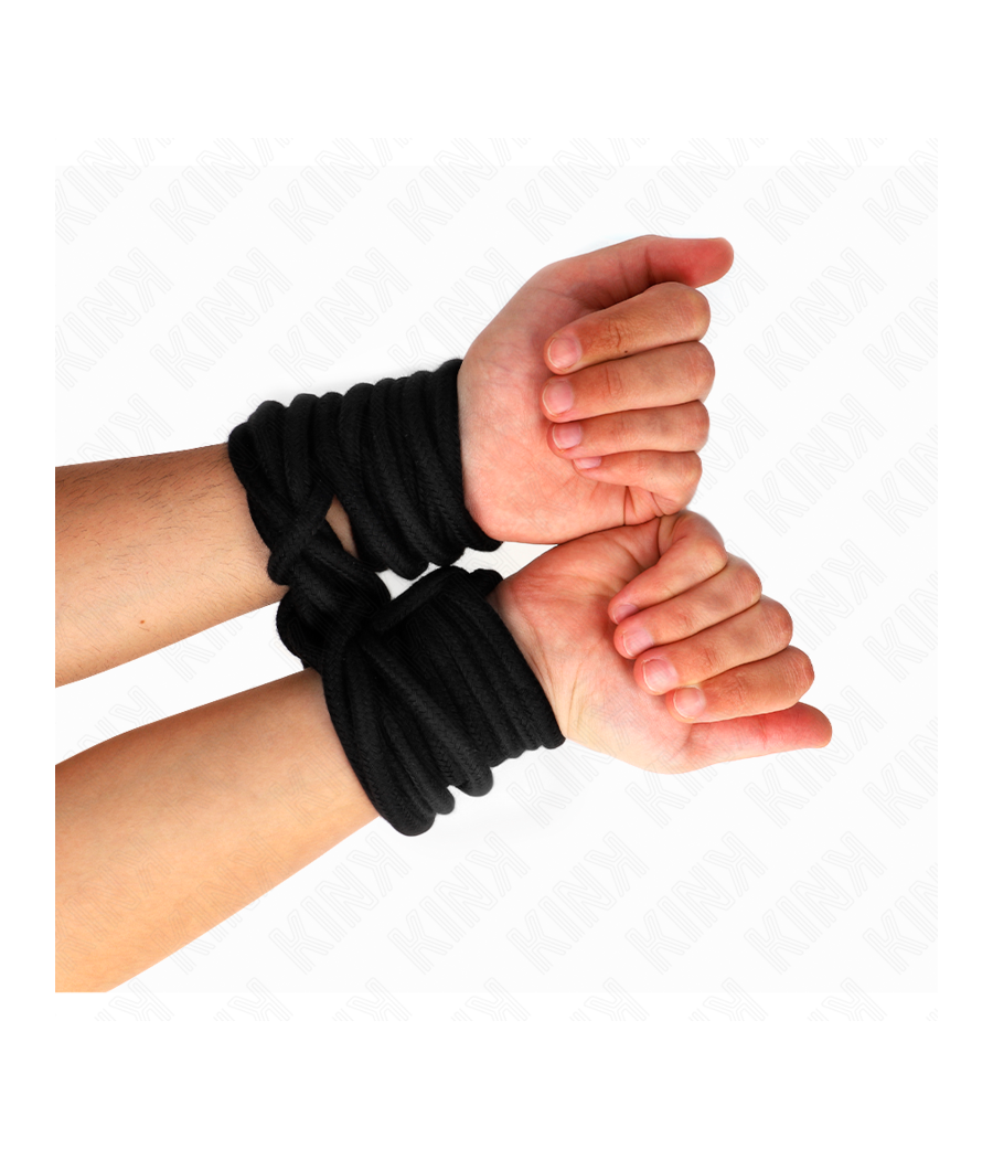 KINK - BAUMWOLLSEIL 20 METER SCHWARZ