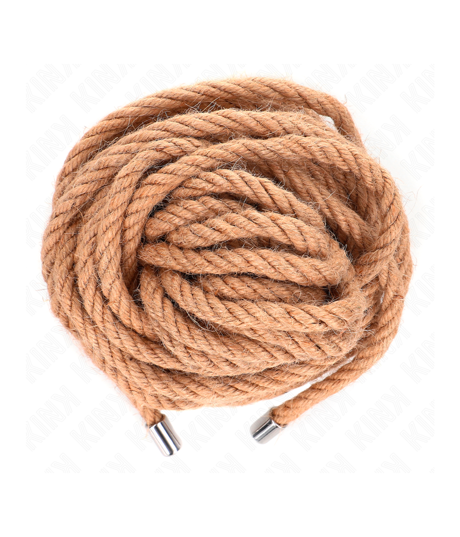 KINK - CORDA DI CANAPA CON TESTA IN METALLO 10 METRI