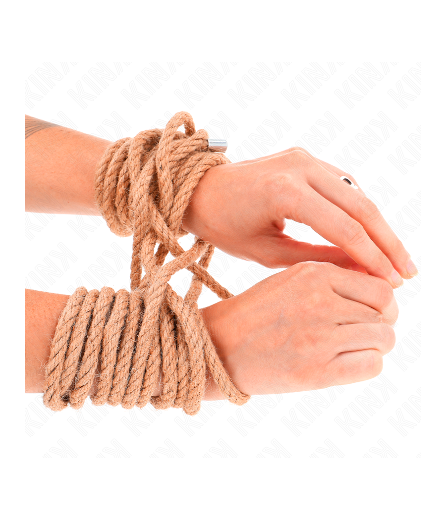 KINK - CORDE DE CHANVRE AVEC TÊTE MÉTALLIQUE 20 MÈTRES