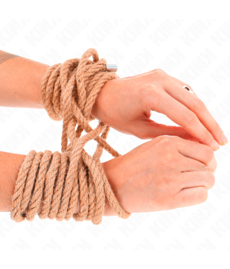 KINK - CORDE DE CHANVRE AVEC TÊTE MÉTALLIQUE 20 MÈTRES