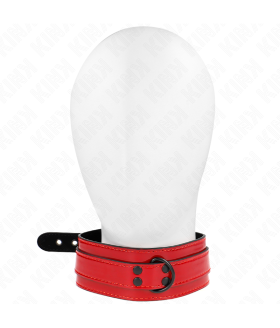 KINK - COLLIER AJUSTABLE ROUGE VIN 37,5-49,5 CM X 5 CM