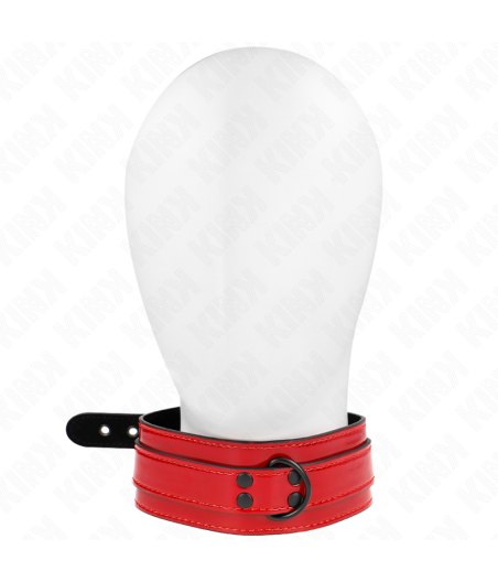 KINK - COLLANA REGOLABILE VINO ROSSO 37,5-49,5 CM X 5 CM